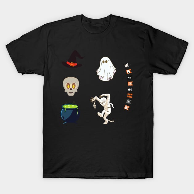 Halloween T-Shirt by Smuchie